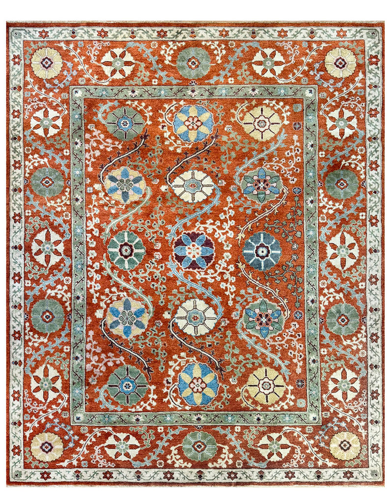 Suzani Rug |  300cm x 245cm | Suzani Rugs | Emma Mellor Handmade Rugs