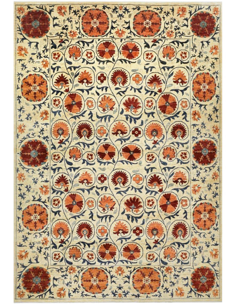 Suzani Rug | 408cm x 300cm | Suzani Rugs | Emma Mellor Handmade Rugs