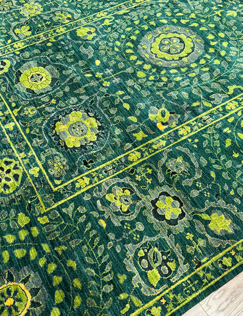 Suzani Rug | 300cm x 200cm | Large Rugs | Emma Mellor Handmade Rugs