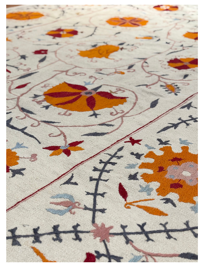 Suzani Rug | 300cm x 245cm | Suzani Rugs | Emma Mellor Handmade Rugs