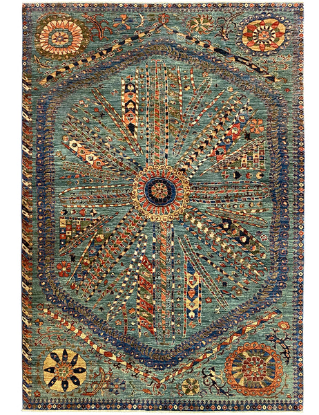 Suzani Rug | 270cm x 185cm | Suzani Rugs | Emma Mellor Handmade Rugs
