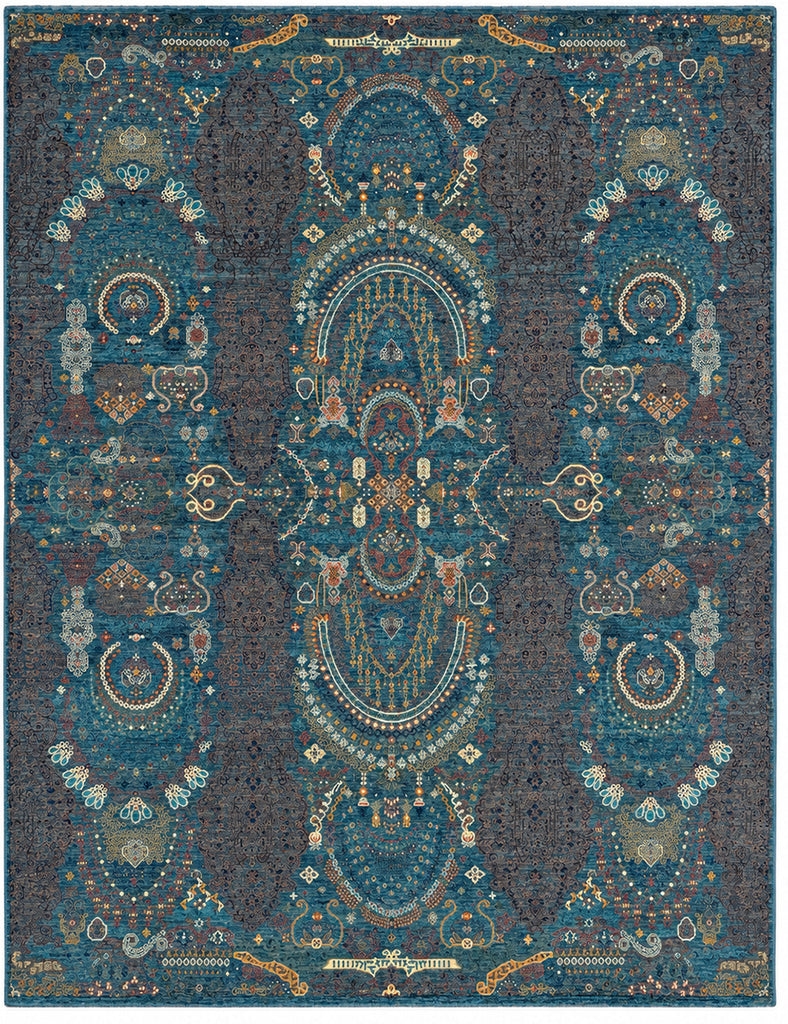 Mazar Rug | 310cm x 250cm | Large Rugs | Emma Mellor Handmade Rugs