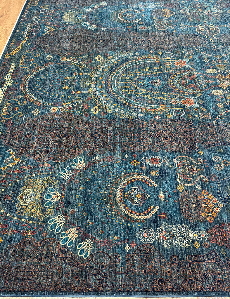 Mazar Rug | 310cm x 250cm | Large Rugs | Emma Mellor Handmade Rugs