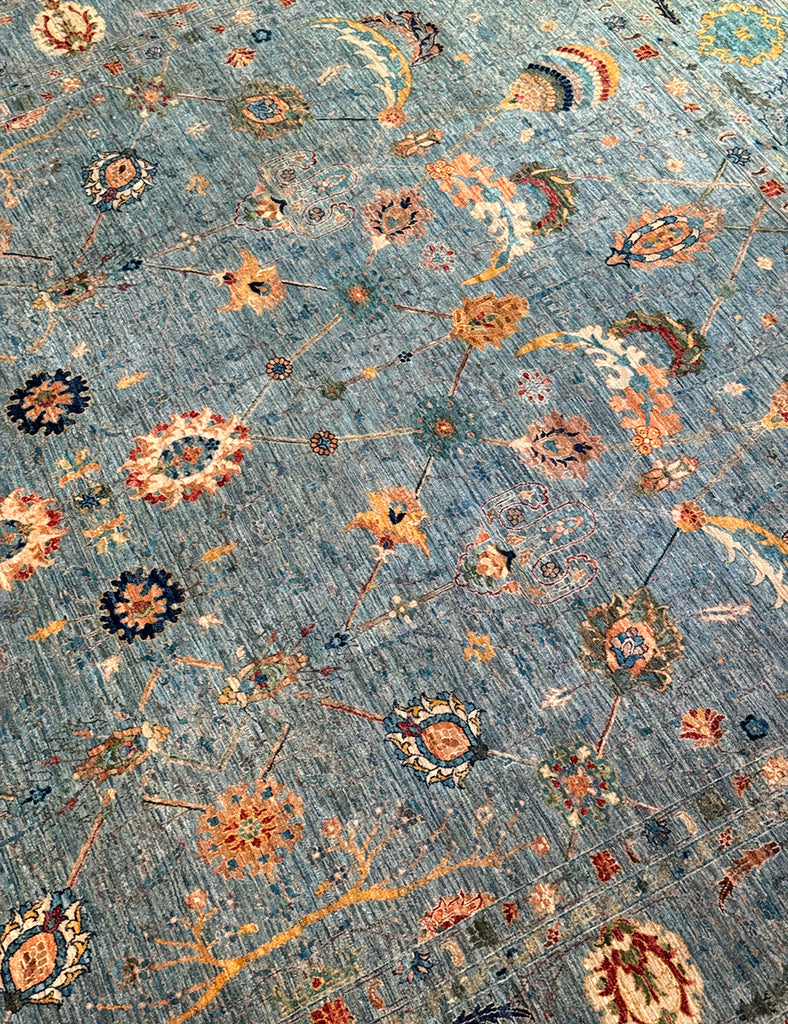 Mazar Rug | 366cm x 277cm | Large Rugs | Emma Mellor Handmade Rugs