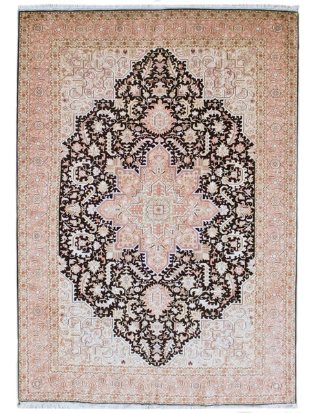 Fine Persian Tabriz - 304cm x 204cm (10' x 6'9) - Fine Persian Rugs - HANDMADE RUG COMPANY