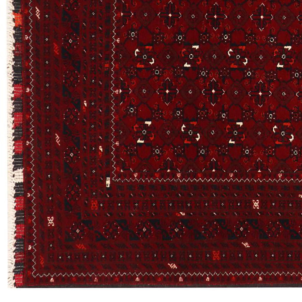 Old Fine Kunduz - 170cm x 115cm (5'7 x 3'10) - Antique rugs - HANDMADE RUG COMPANY