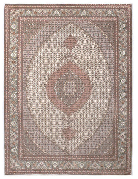 Fine Persian Tabriz - 370cm x 252cm (12'2 x 8'4) - Large Persian Rugs - HANDMADE RUG COMPANY