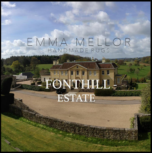 RECENT PROJECTS - FONTHILL ESTATE - EMMA MELLOR HANDMADE RUGS