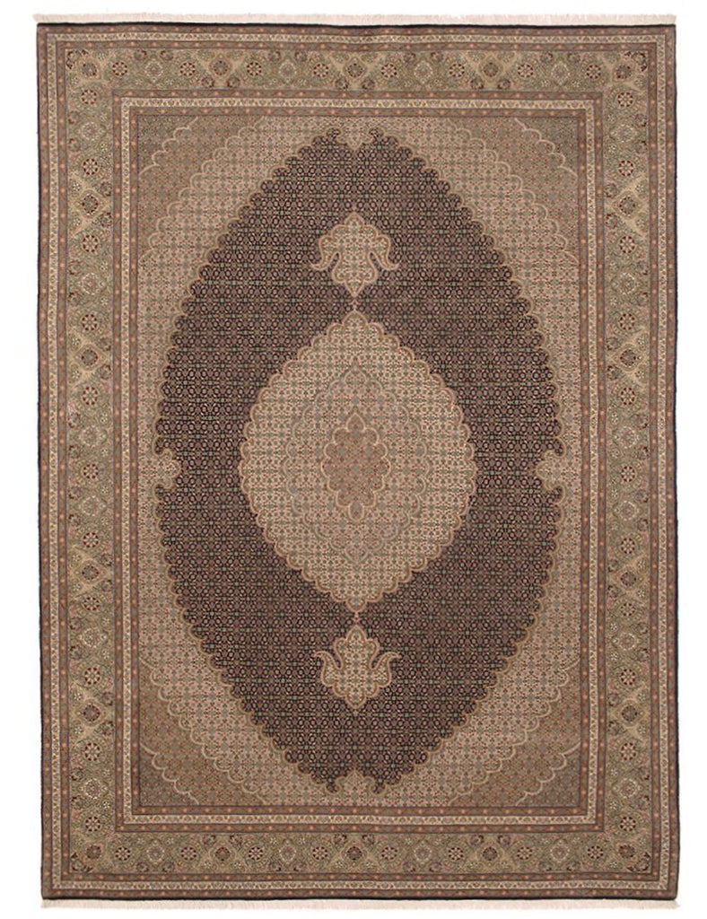 Fine Persian Tabriz - 300cm x 198cm (9'11 x 6'6) - Persian Tabriz Rugs - HANDMADE RUG COMPANY