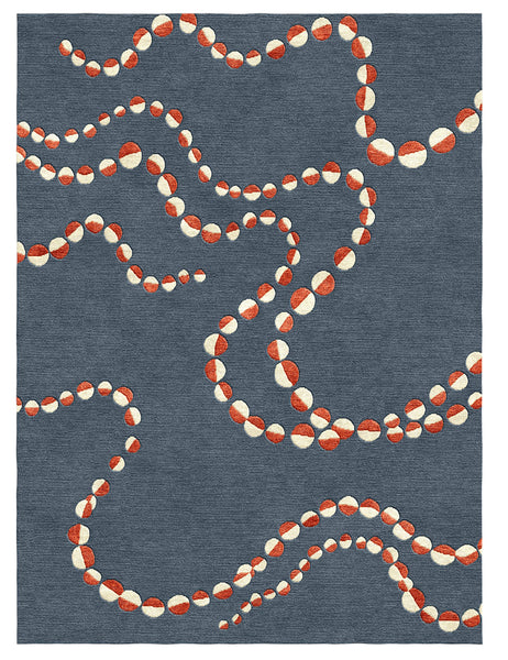 ORANGE POP BY THE HANDMADE RUG COMPANY - CONTEMPORARY RUG COLLECTION