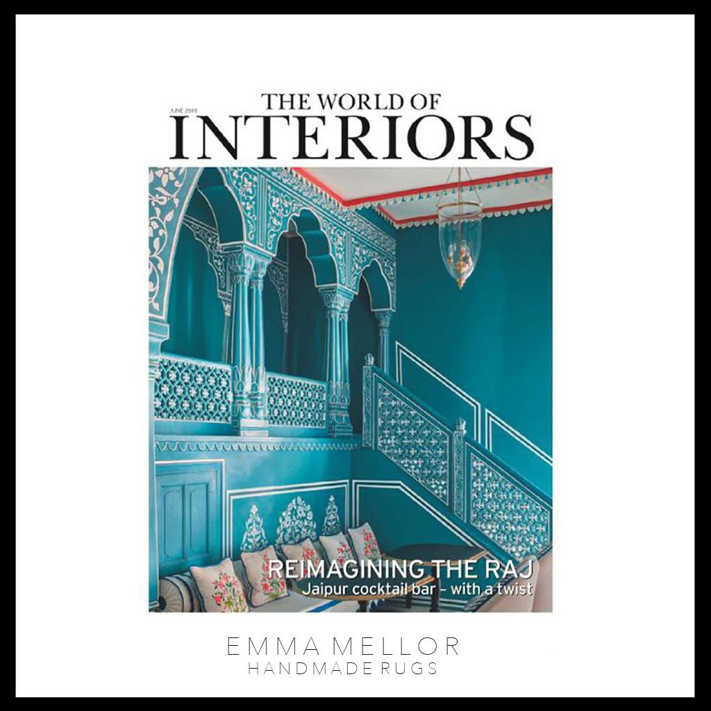 THE WORLD OF INTERIORS - EMMA MELLOR HANDMADE RUGS