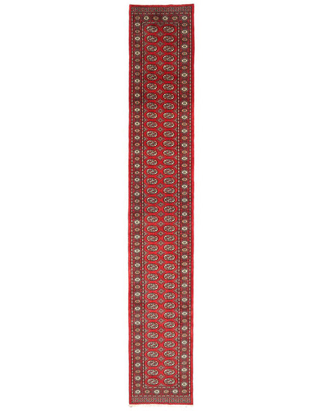 Extra Long More hall runner in red - THE HANDMADE RUG COMPANY