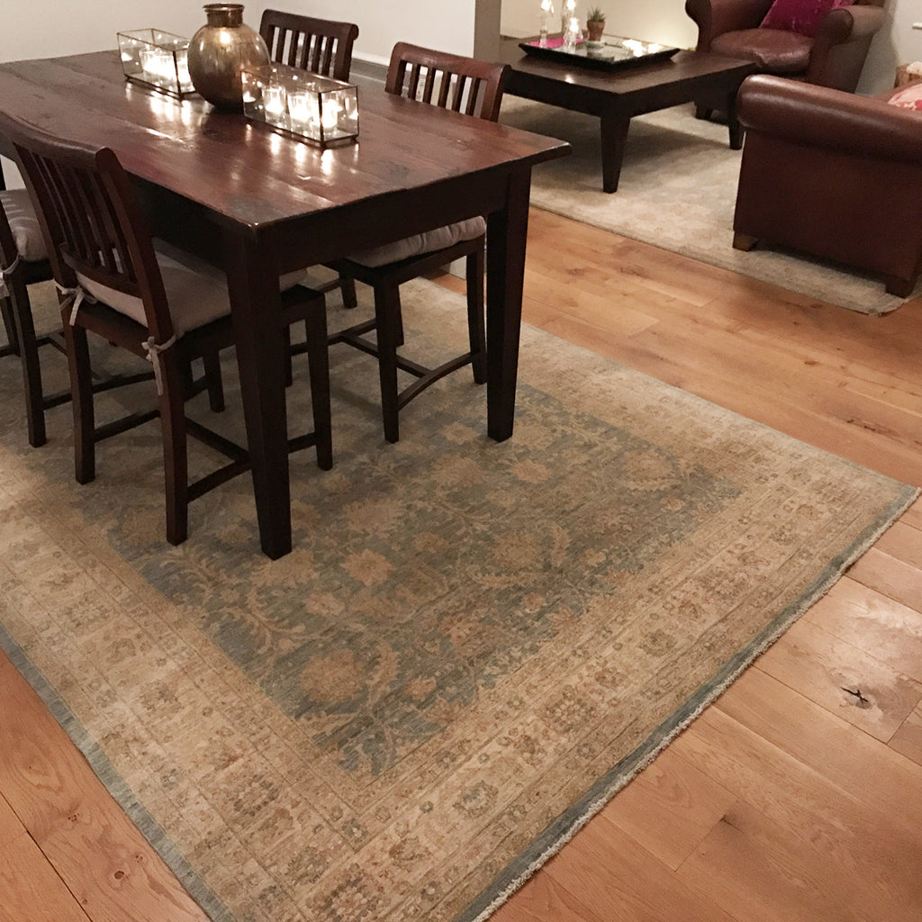 Farahan large rug interior - The Handmade Rug Company