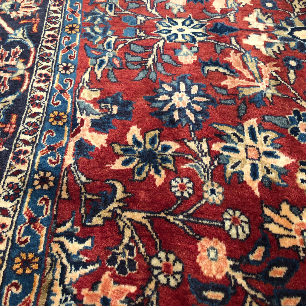 Fine Old Bidjar - 352cm x 216cm (11-5ft x 7-1ft) - Antique carpets - HANDMADE RUG COMPANY