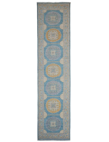 Khotan Runner - 306cm x 72cm (10' x 2'5) - Khotan Hallway Runner - Hall Rug Collection - HANDMADE RUG COMPANY