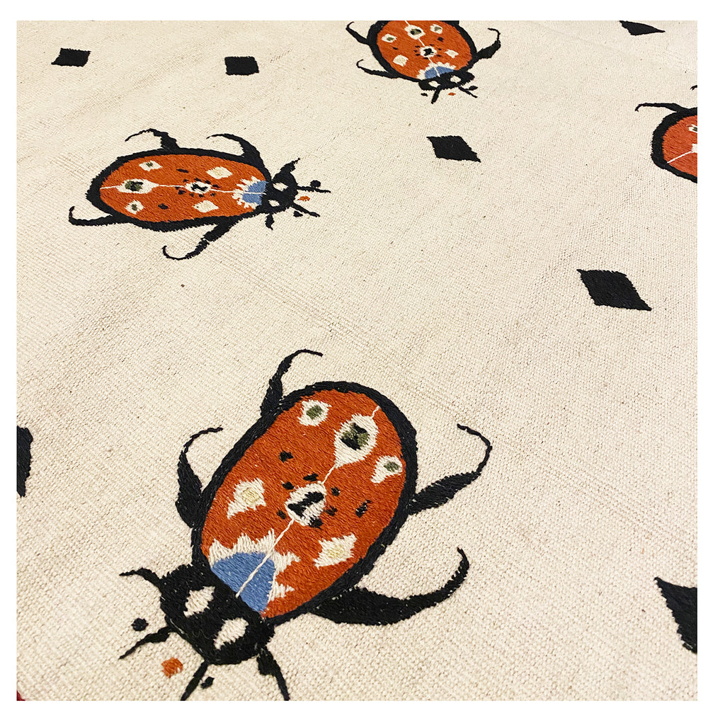 Suzani Lady Bird Rug | Lady Bird Rugs | Emma Mellor Handmade Rugs