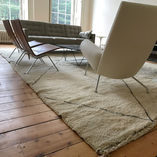 Large Berber carpet from The Handmade Rug Company