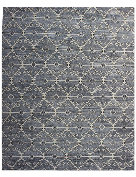 Large Bamyan Kilim - 423cm x 339cm (13-11ft x 11-2ft) - Large Modern Kilim - THE HANDMADE RUG COMPANY