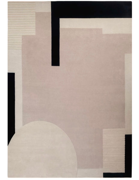 BEACON - 305cm x 245cm (10' x 8') - Art Deco / Modernist Rugs - Emma Mellor