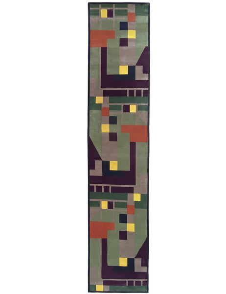 MODERNIST RUNNER - 400cm x 80cm (13'1 x 2'7) - CONTEMPORARY RUNNERS - HANDMADE RUG COMPANY
