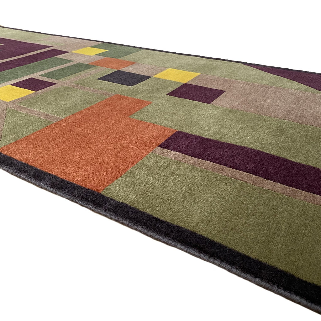 MODERNIST RUNNER - 400cm x 80cm (13'1 x 2'7) - CONTEMPORARY RUNNERS - HANDMADE RUG COMPANY