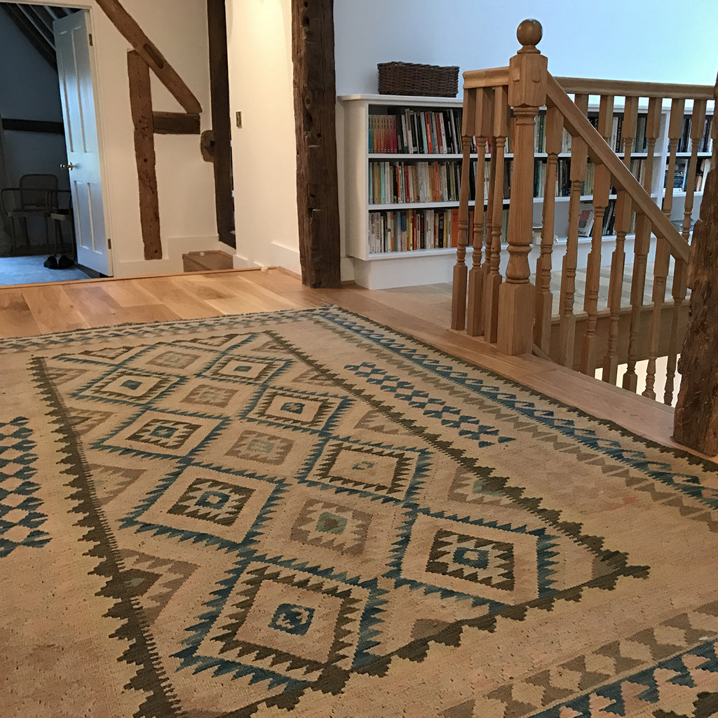 veg dye kilim rug